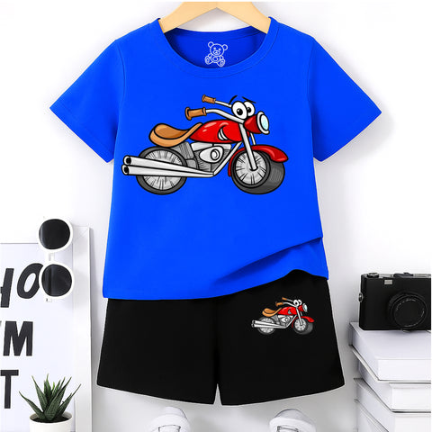 pack of 2 T- Shirts and shorts set ( 2 )