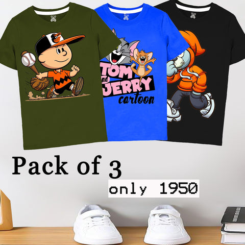 pack of 3 T- Shirts