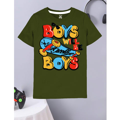 Boys Will Be Boys Kids T-Shirt – Fun and Playful Graphic