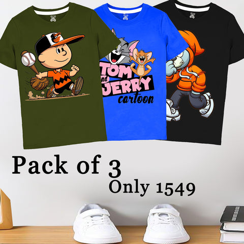 pack of 3 T- Shirts